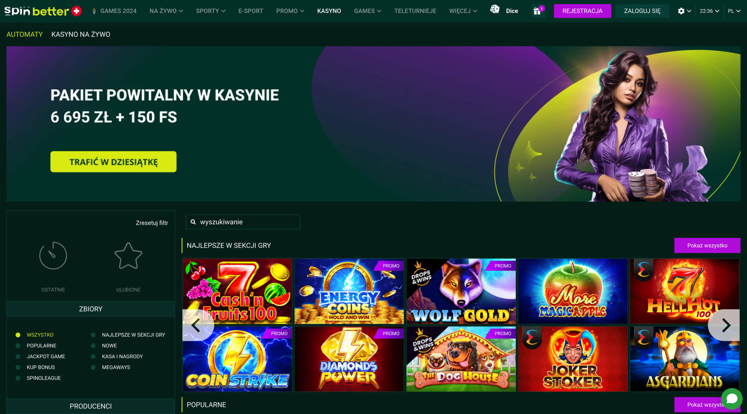 Spinbetter Casino PL