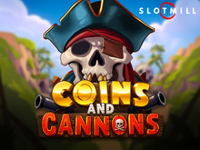 Coins and Cannons Slot Logo