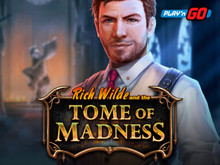 Rich Wilde and the Tome of Madness Slot Logo